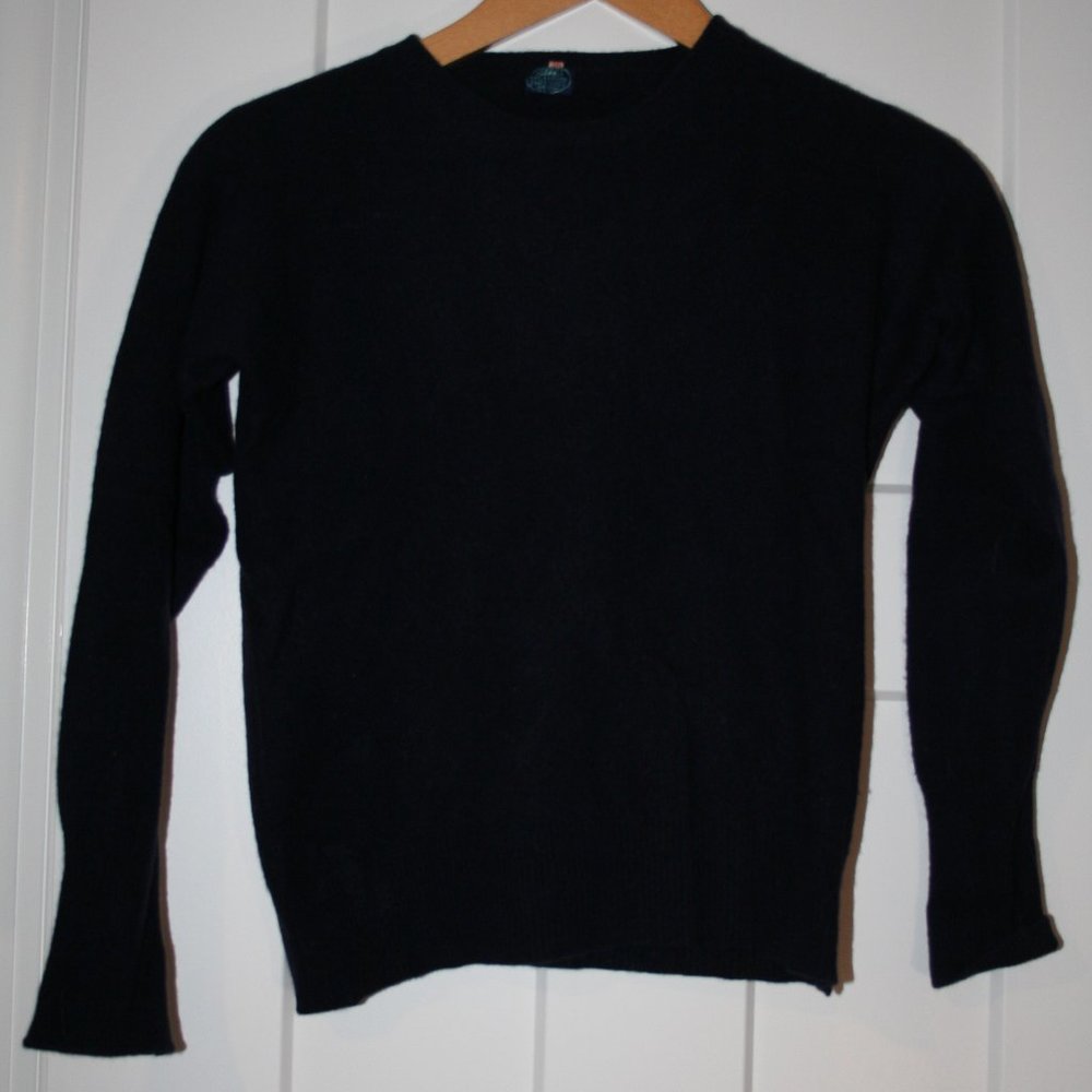 Sak's Black Wool Sweater size small